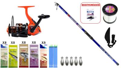 Remixon Strong 4.20m 100-250gr & Remixon New Modern Times 6000 Turuncu SURF SETİ - 1