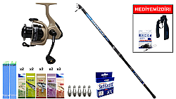 Remixon Strong 4.20m 100-250gr&Okuma Outrax OR-6000SGA 1+1BB Surf Seti - Remixon