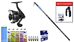 Remixon Strong 4.20m 100-250gr&Okuma Revenger A RV-8000A Surf Seti - Remixon