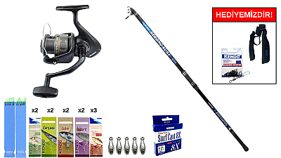 Remixon Strong 4.20m 100-250gr&Okuma Revenger RV-65 FD Surf Seti - 1