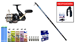 Remixon Strong 4.20m 100-250gr&Remixon Venom 8000 5+1BB Surf Seti - Remixon