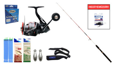 Remixon Tekno Boat 1.50m 50-100gr &Ryuji Raptor 6000D Tekne Seti - 1