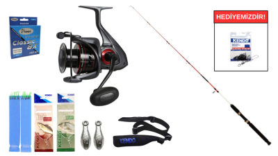 Remixon Tekno Boat 1.50m 50-100gr&Okuma Acuador ACU-6000A Tekne Seti - 1