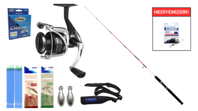 Remixon Tekno Boat 1.65m 50-100gr&Okuma Safina SN-6000 1+1 bb Tekne Seti - 1