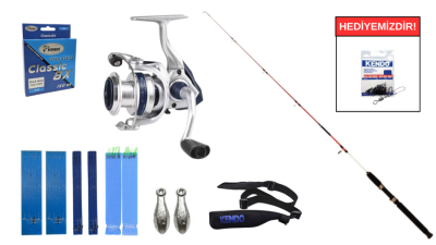 Remixon Tekno Boat 1.80m 50-100gr&Okuma ARIA-6000a Tekne Seti - 1