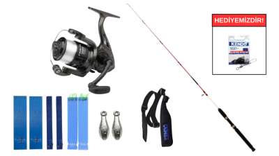 Remixon Tekno Boat 1.80m 50-100gr&Dam Nova 6000 FD Tekne Seti - 1