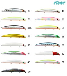 River Bass Professor 120F 12Cm 16G Maket Balık - 17