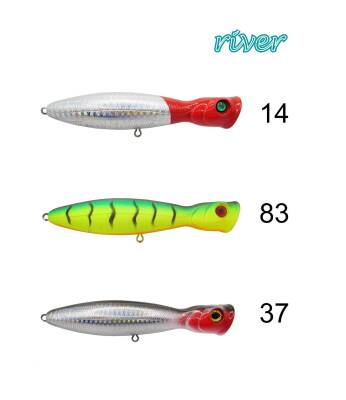 River Bighead Pop 100 10Cm 17G Popper Maket Balık - 2