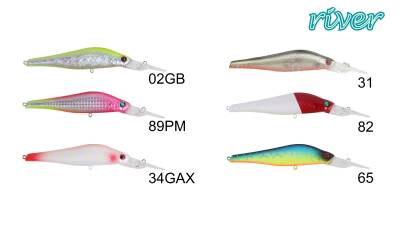 River Deep Hunter 110F 11Cm 22G Maket Balık - 8
