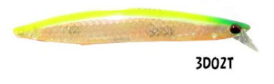 River Get Tiger 3D 125F 12.5cm 20.5Gr 0.2-0.4mt - 2
