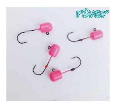Rıver Hunter Jig Head Pembe Glow 4P 2 GR - 2