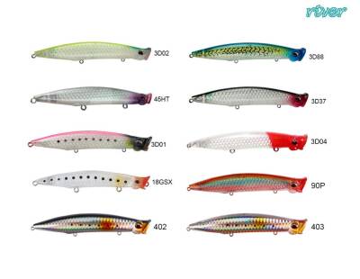 River Popn Catch 3D 125 12.5Cm 19G Popper Sahte Balık - 6