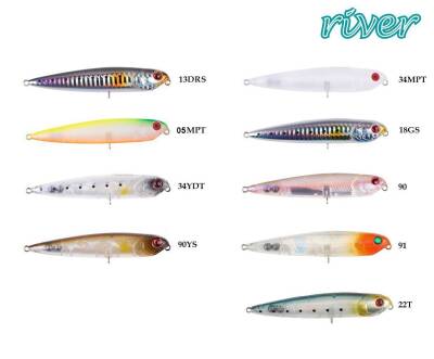River Seabass Bullet 95 9.5Cm 11G Popper Maket Balık - 11