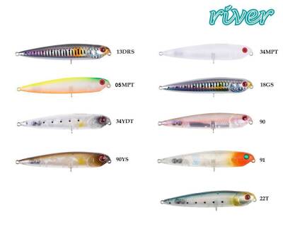 River Seabass Bullet 95 9.5Cm 11G Popper Maket Balık - 11