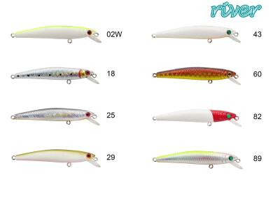 River Tiny Giant 55F 5.5CM 2.7G Maket Balık - 2