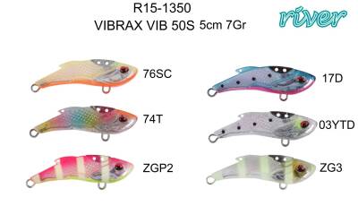 River Vibrax Vib 50S 5Cm 7Gr Maket Balık - 8