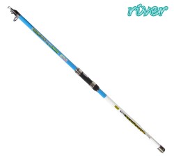 River Wave Ruler Tele Surf 100-200G Karbon Olta Kamışı - 2