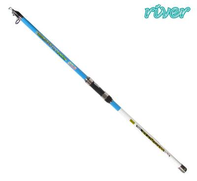 River Wave Ruler Tele Surf 100-200G Karbon Olta Kamışı - 2