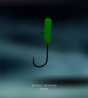 ROCKET JIGHEAD GLOW 4P 4G - 2