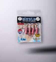 ROCKET JIGHEAD PEMBE GLOW 4P 3.5G - 2