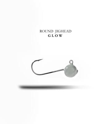 ROUND JIGHEAD GLOW 4P 3.5G - 1