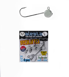 ROUND JIGHEAD GLOW 4P 3.5G - 2