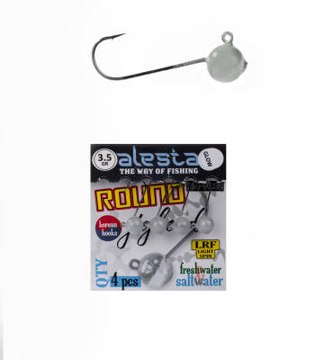 ROUND JIGHEAD GLOW 4P 3.5G - 2