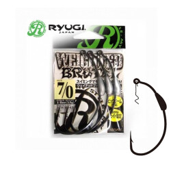 Ryugi HWB043 Weighted Pierce Black Nickel İğne No:7 (3 Adet) - Sasame