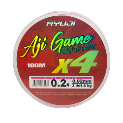 RYUJI AJI GAME 4X, 100M, PİNK İP MİSİNA - Ryuji