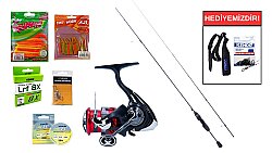 Ryuji Aji Game Fuji 1.75M 0.5-5Gr&Daiwa Ninja 23 LT 1000 LRF Seti - Daiwa