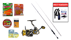 Ryuji Aji Game Fuji 1.75M 0.5-5Gr&Ryuji Ares X 1000S 5+1BB LRF Seti - Ryuji