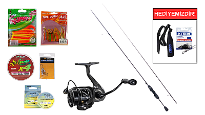 Ryuji Aji Game Fuji 1.75M 0.5-5Gr&Ryuji Voltage 800 5+1 LRF Seti - 1