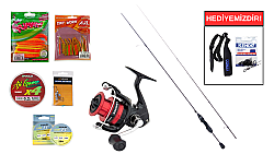 Ryuji Aji Game Fuji 1.75M 0.5-5Gr&Shimano Sienna 500 FG LRF Seti - Shimano