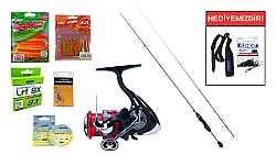 Ryuji Aji Game Fuji 1.75M 5.5-5Gr&Daiwa Ninja 23 LT 1000 LRF Seti - Daiwa