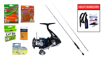 Ryuji Aji Game Fuji 1.75M 5.5-5Gr&Shimano Nexave FI 1000 LRF Seti - 1