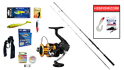 Ryuji Ares X 2.40M 9-45Gr&Shimano FX 4000 FC Spin Seti - Shimano