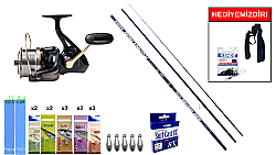 Ryuji Avantage 4.20M, 100-250Gr&Remixon Venom 8000 5+1BB Surf Seti - Ryuji