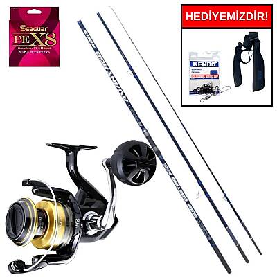 Ryuji Avantage 4.20M 100-250Gr&Shimano Socorro SW 8000 Kurşun Arkası Set - 1