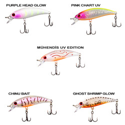 Ryuji Baby Minnow Sinking 5cm 4.5gr Maket Yem - 4