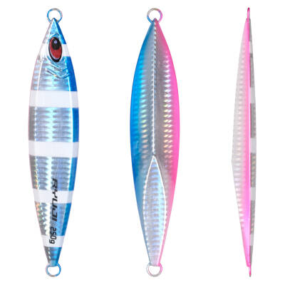 RYUJI CROWN JIG 200GR, BLUE ZEBRA GLOW - 2