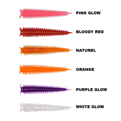 RYUJI JELLY WORM 4CM, 18AD. - 1