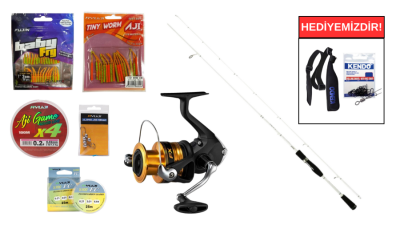 Ryuji Light Style 2.05M 0.5-5 Gr&Shimano FX 2500 FC LRF Seti - 1