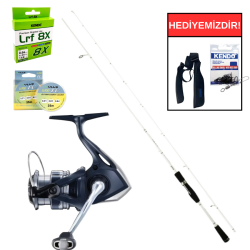 Ryuji Light Style 2.05M, 0.5-5 Gr&Shimano Makina Catana 1000 FE LRF Seti - Shimano