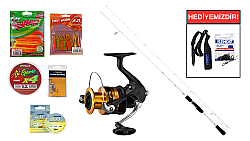 Ryuji Light Style 2.05M, 0.5-5Gr&Shimano LRF Makina FX 1000 FC LRF Seti - Shimano