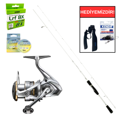 Ryuji Light Style 2.05M, 0.5-5Gr&Shimano Sedona FJ C2000S LRF Seti - 1