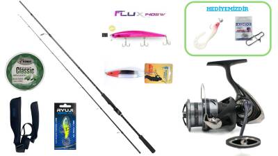 Ryuji Luna II 270 cm 5–55 gr & Daiwa Ninja 24 BS LT 4000C Spin Seti - 1