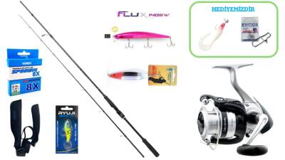 Ryuji Luna II 270 cm 5–55 gr & Daiwa Strikeforce 4000B Spin Seti - 1