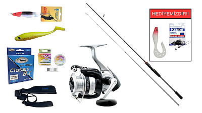Ryuji Luna II 270 cm 5–55 gr & Daiwa Strikeforce 4000B Spin Seti - 1