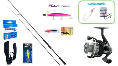 Ryuji Luna II 270 cm 5–55 gr & Okuma Revenger RV-40 FD Spin Seti - 1