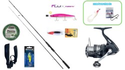 Ryuji Luna II 270 cm 5–55 gr & Shimano Catana 4000 FE HG Spin Seti - Shimano